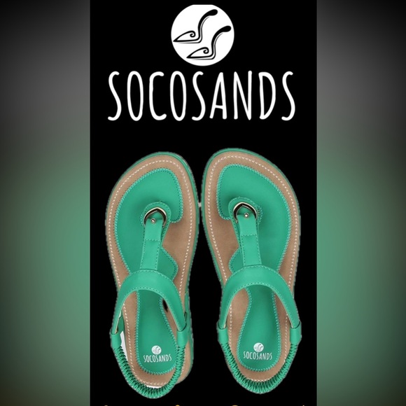 Socosands Shoes - Socosands Womens Comfy Sandals Comfort Slip On Size 38 (8)